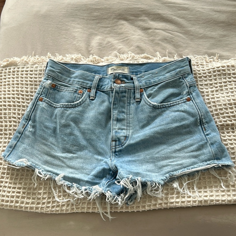 Madewell relaxed denim shorts